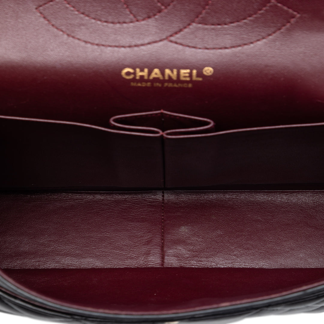 Chanel Jumbo Classic Cuir d’agneau Double rabat