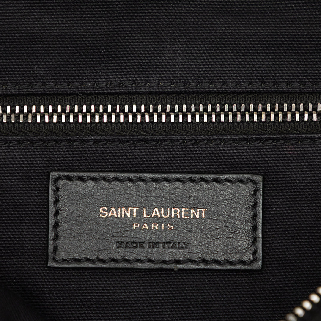 Saint Laurent froissé Niki Sac ceinture Cuir de veau
