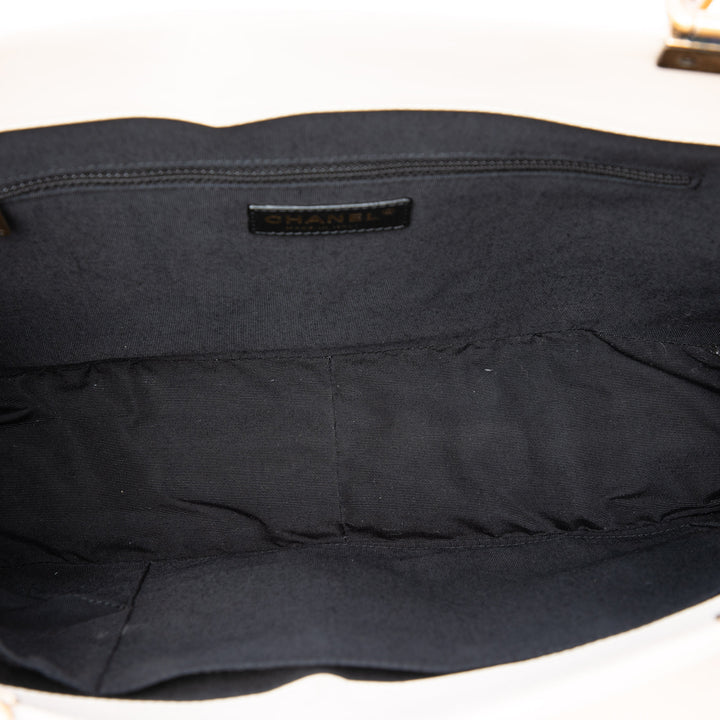 Boy Reverso Cabas Cuir de veau Blanc