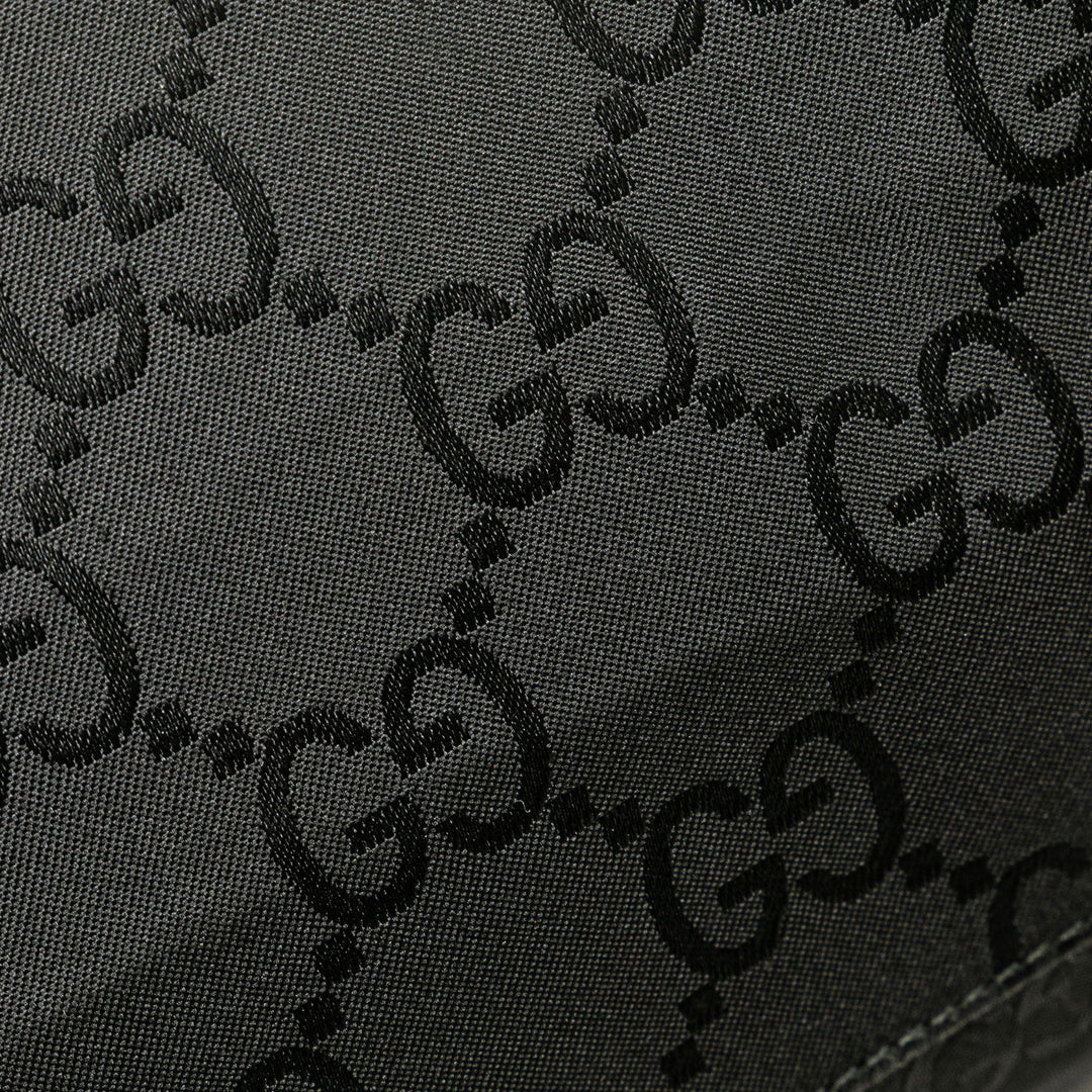 Gucci GG Nylon Backpack Black - GABY PARIS