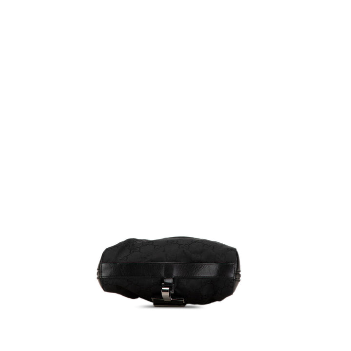 Gucci GG Nylon Sling Backpack Black - GABY PARIS
