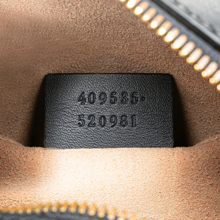 Gucci GG Supreme Chain Crossbody Brown - GABY PARIS