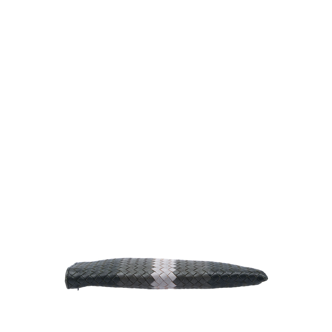Bottega Veneta Tricolor Nappa Intrecciato Pochette