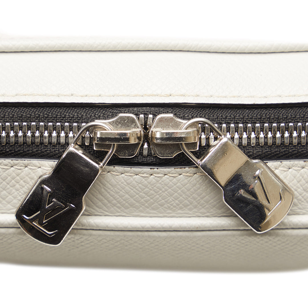 Monogram Taigarama Outdoor Messenger White - Gaby Paris