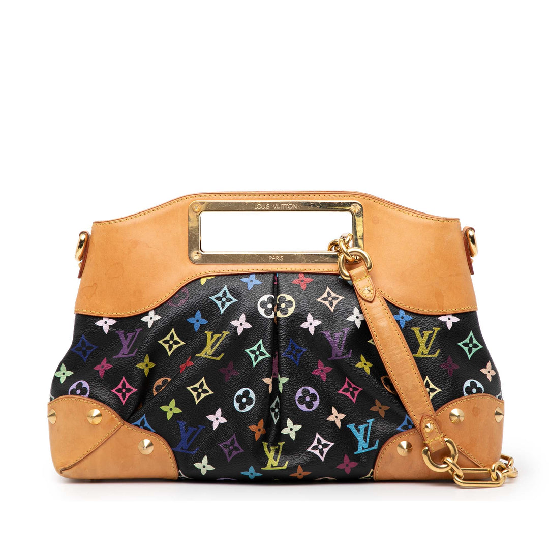 Louis Vuitton Monogram Multicolore Judy MM Noir – GABY PARIS Authentique
