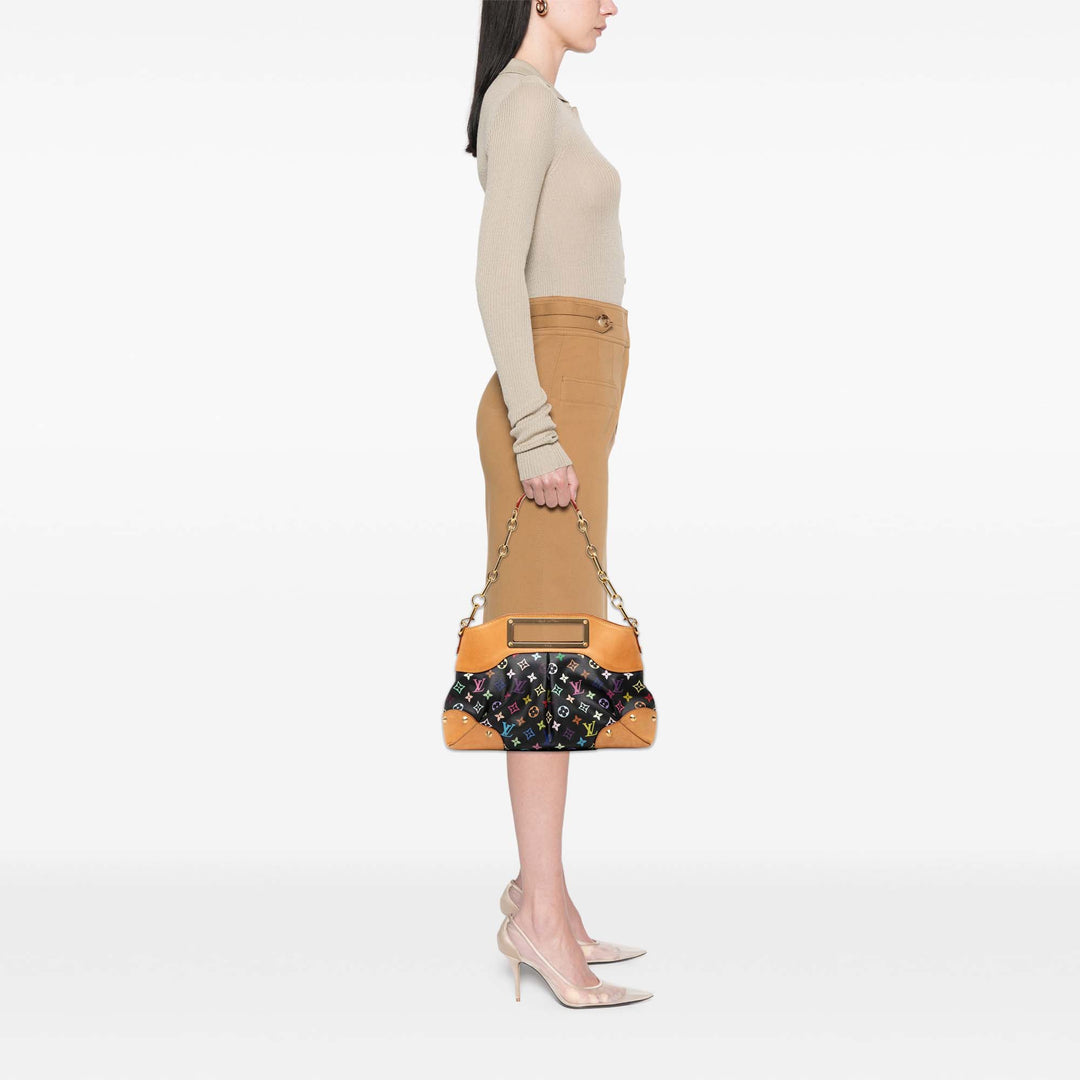 Louis Vuitton Monogram Multicolore Judy MM Noir – GABY PARIS Authentique