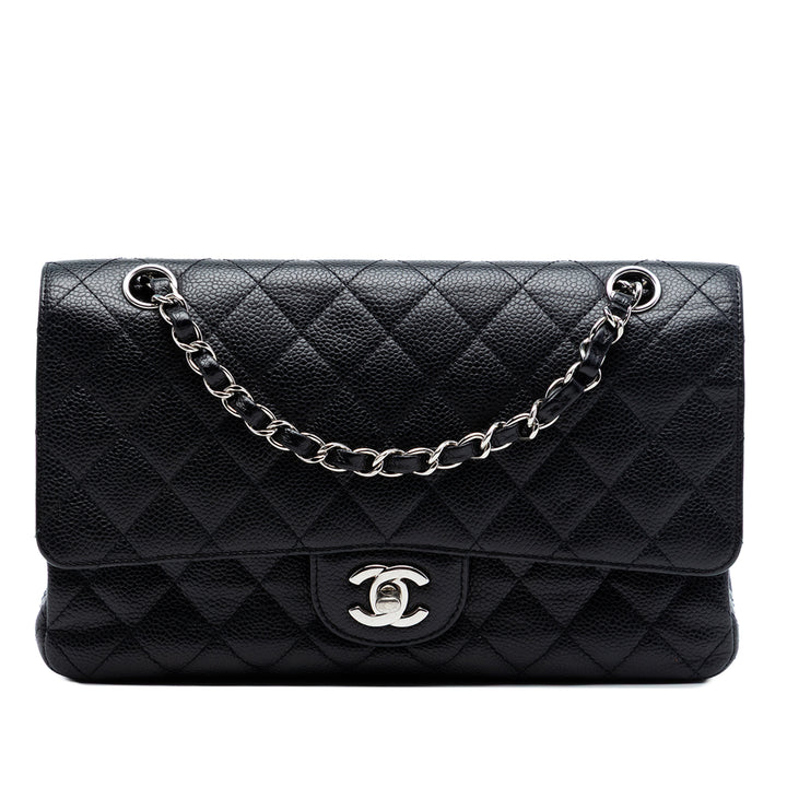 Chanel Medium Classic Caviar Double rabat