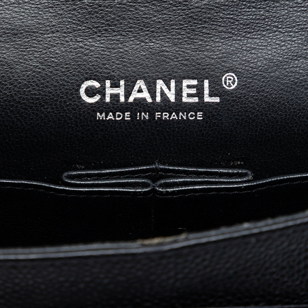 Chanel Medium Classic Caviar Double rabat