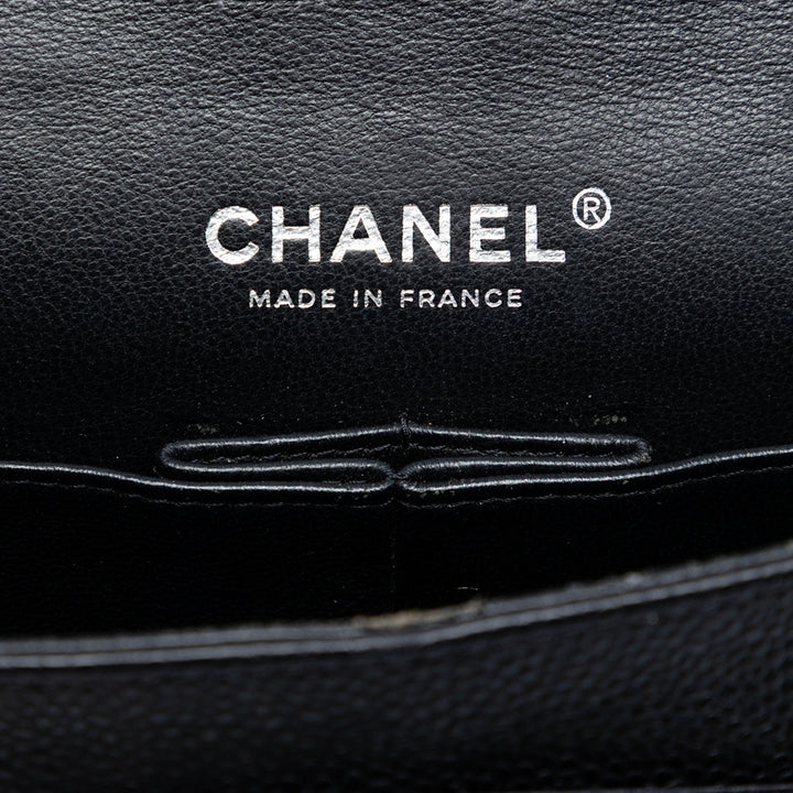 Chanel Medium Classic Caviar Double rabat