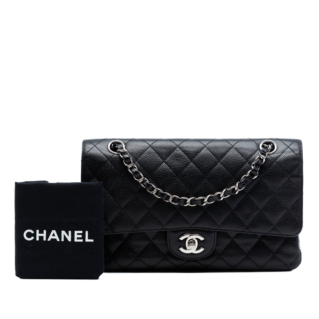 Chanel Medium Classic Caviar Double rabat