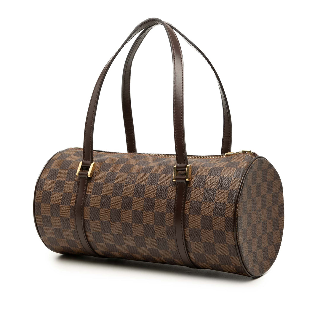 Papillon 30 Damier Ébène Marron