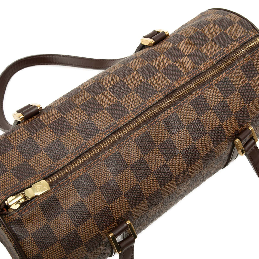 Papillon 30 Damier Ébène Marron