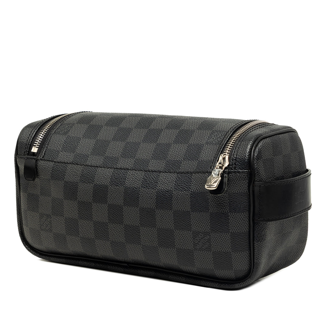 Louis Vuitton Trousse de toilette Damier Graphite Noir – vue 2 – GABY PARIS