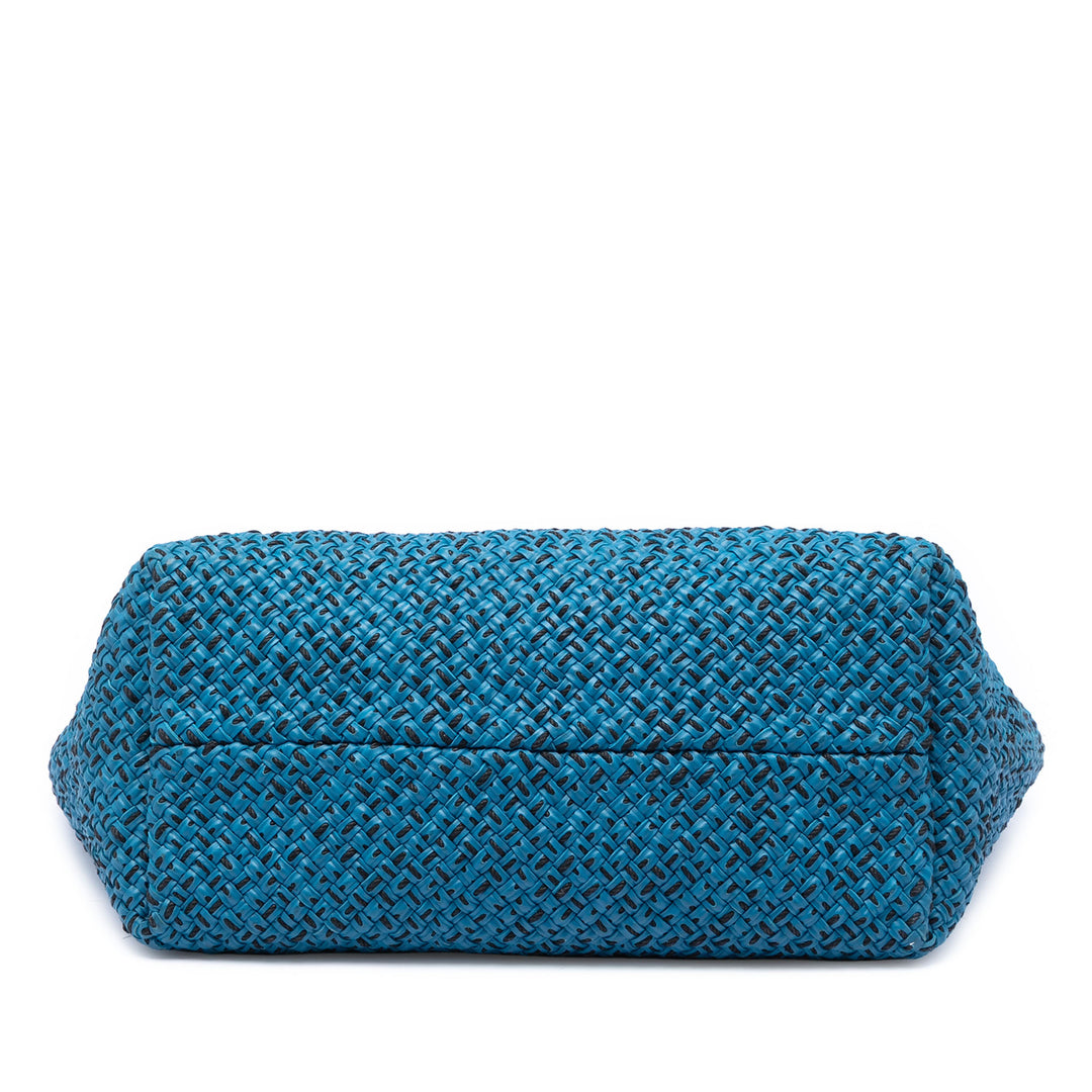 Bottega Veneta Large Cuir d’agneau Intreccio Cabat Cabas