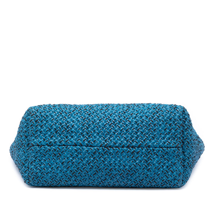 Bottega Veneta Large Cuir d’agneau Intreccio Cabat Cabas