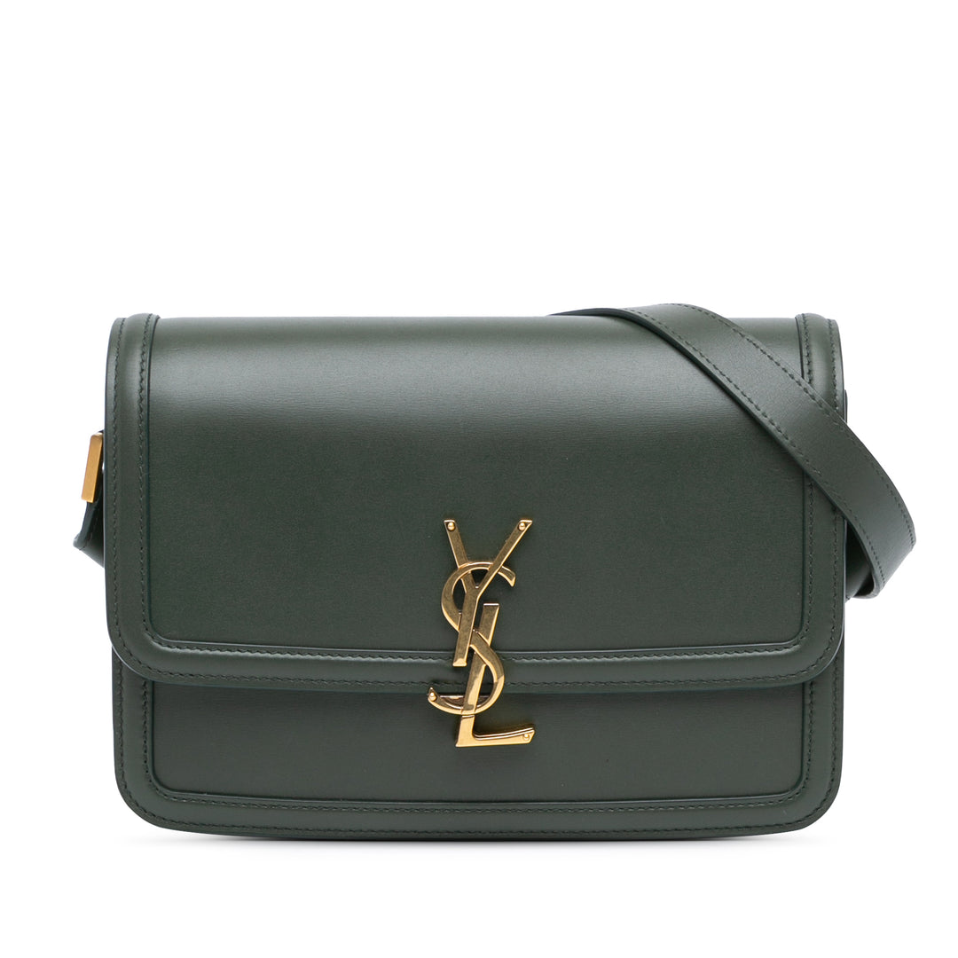 Medium Solferino Satchel In Box Green - Gaby Paris