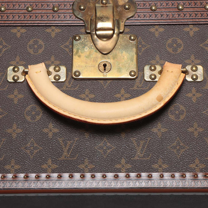Louis Vuitton Sac de voyage Alzer Trunk 80 Monogram Marron – vue 7 – GABY PARIS