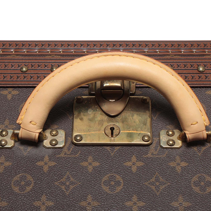 Louis Vuitton Sac de voyage Alzer Trunk 80 Monogram Marron – vue 8 – GABY PARIS