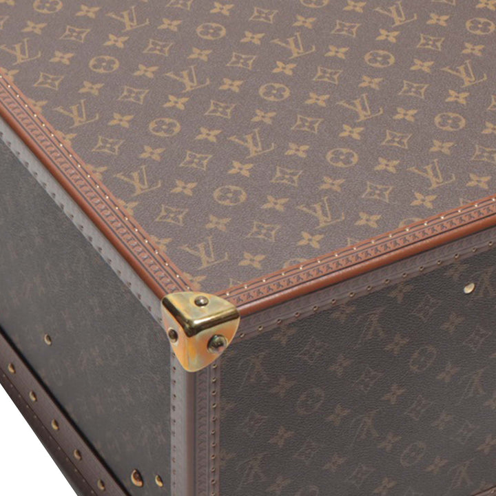 Louis Vuitton Sac de voyage Alzer Trunk 80 Monogram Marron – vue 9 – GABY PARIS