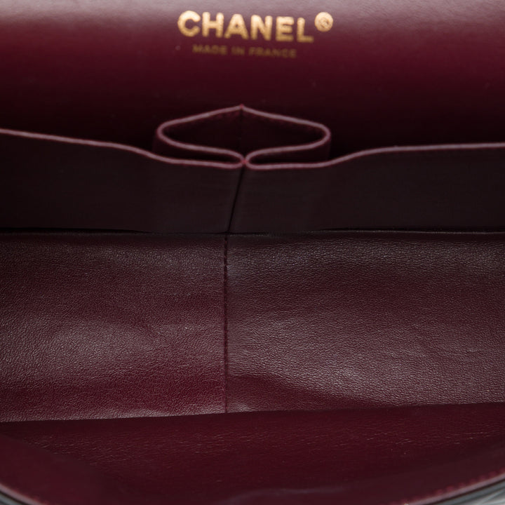 Chanel Classic Double rabat Jumbo Cuir d'agneau Noir – vue 4 – GABY PARIS