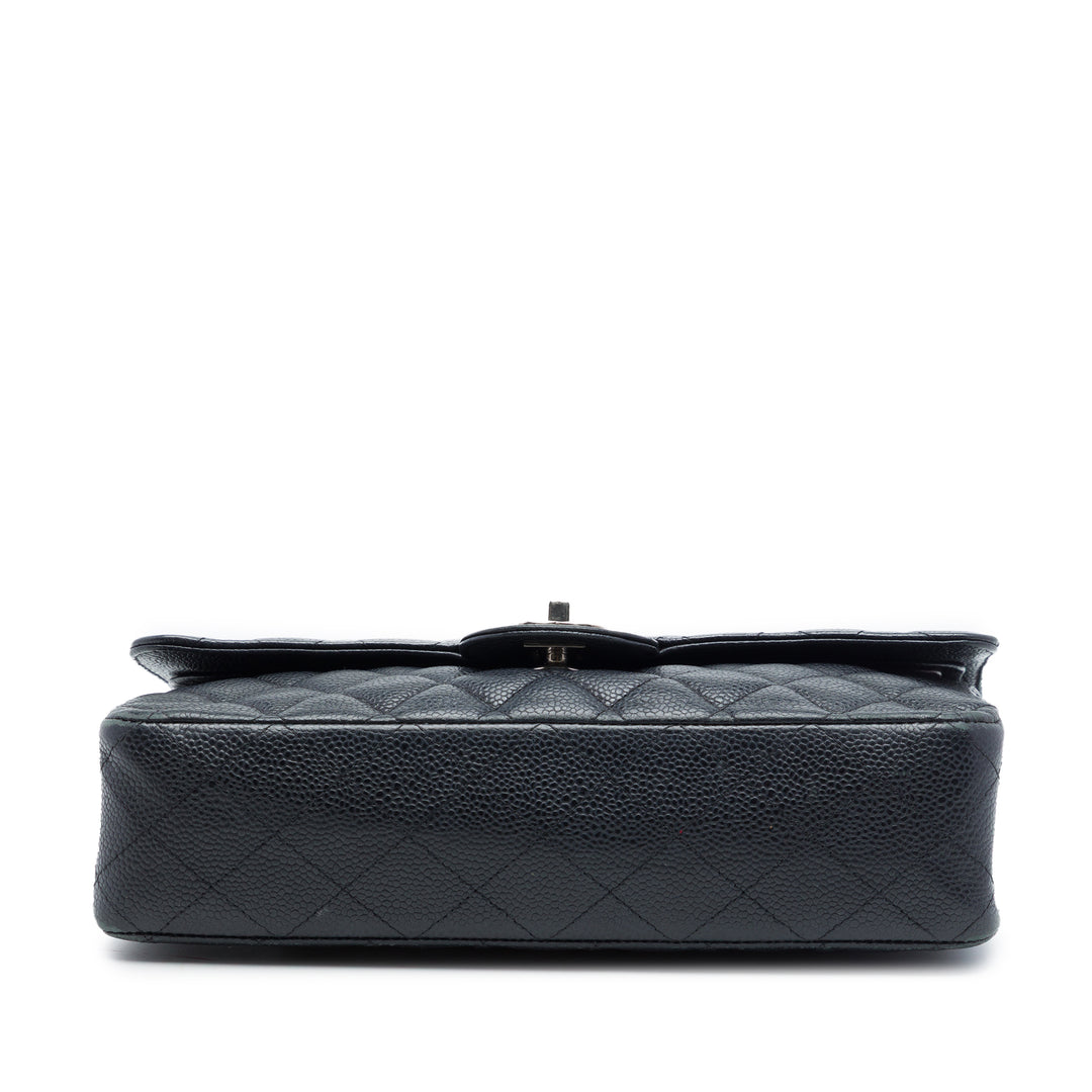Chanel Medium Classic Caviar Double rabat