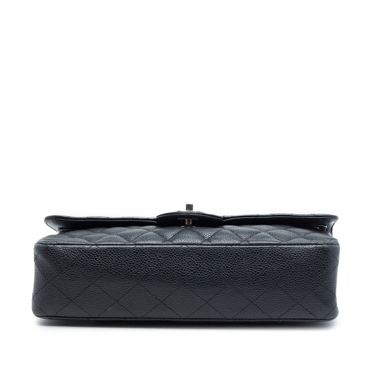 Chanel Medium Classic Caviar Double rabat