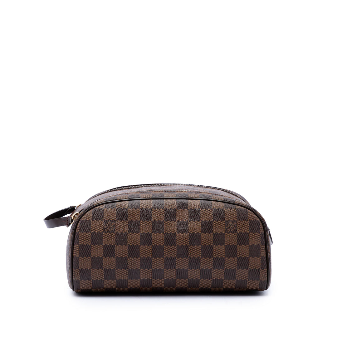 King Size Toiletry Damier Ébène Marron