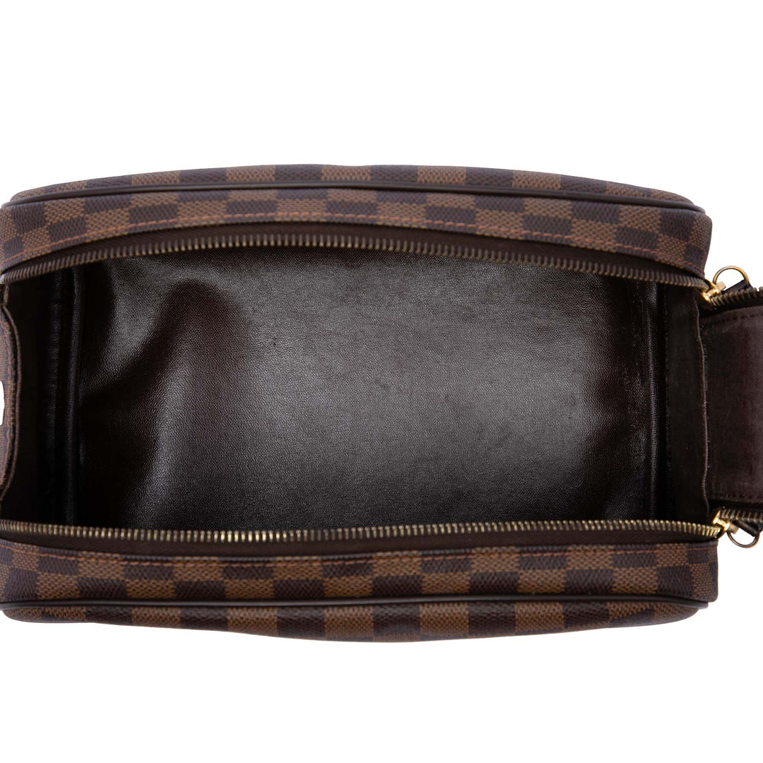 King Size Toiletry Damier Ébène Marron