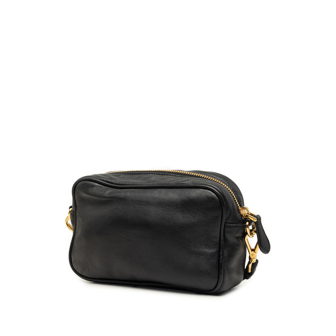 Prada Sac bandoulière Rosette nappa Noir – vue 2 – GABY PARIS
