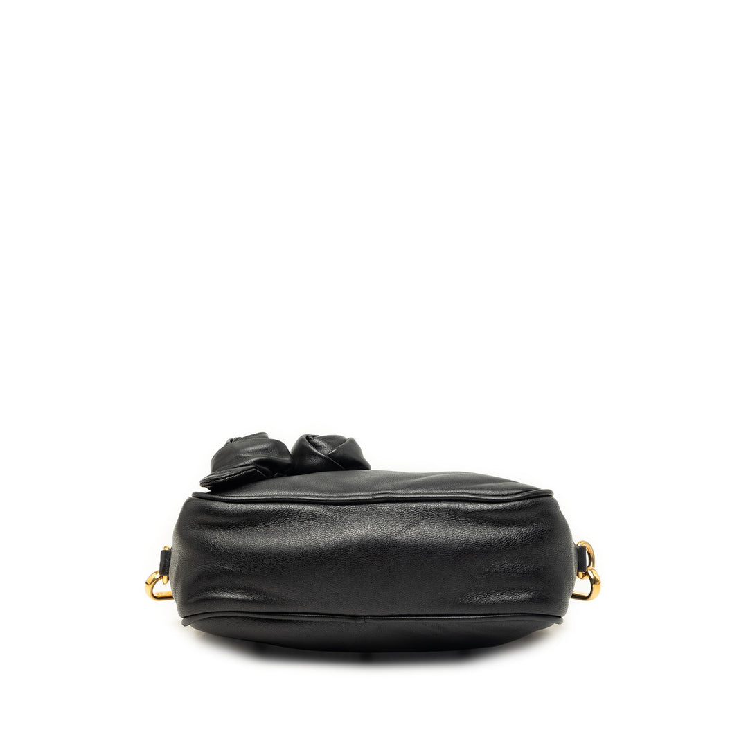 Prada Sac bandoulière Rosette nappa Noir – vue 3 – GABY PARIS