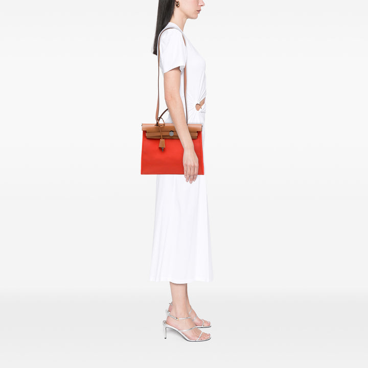 Hermès Herbag Zippé 31 Tissu