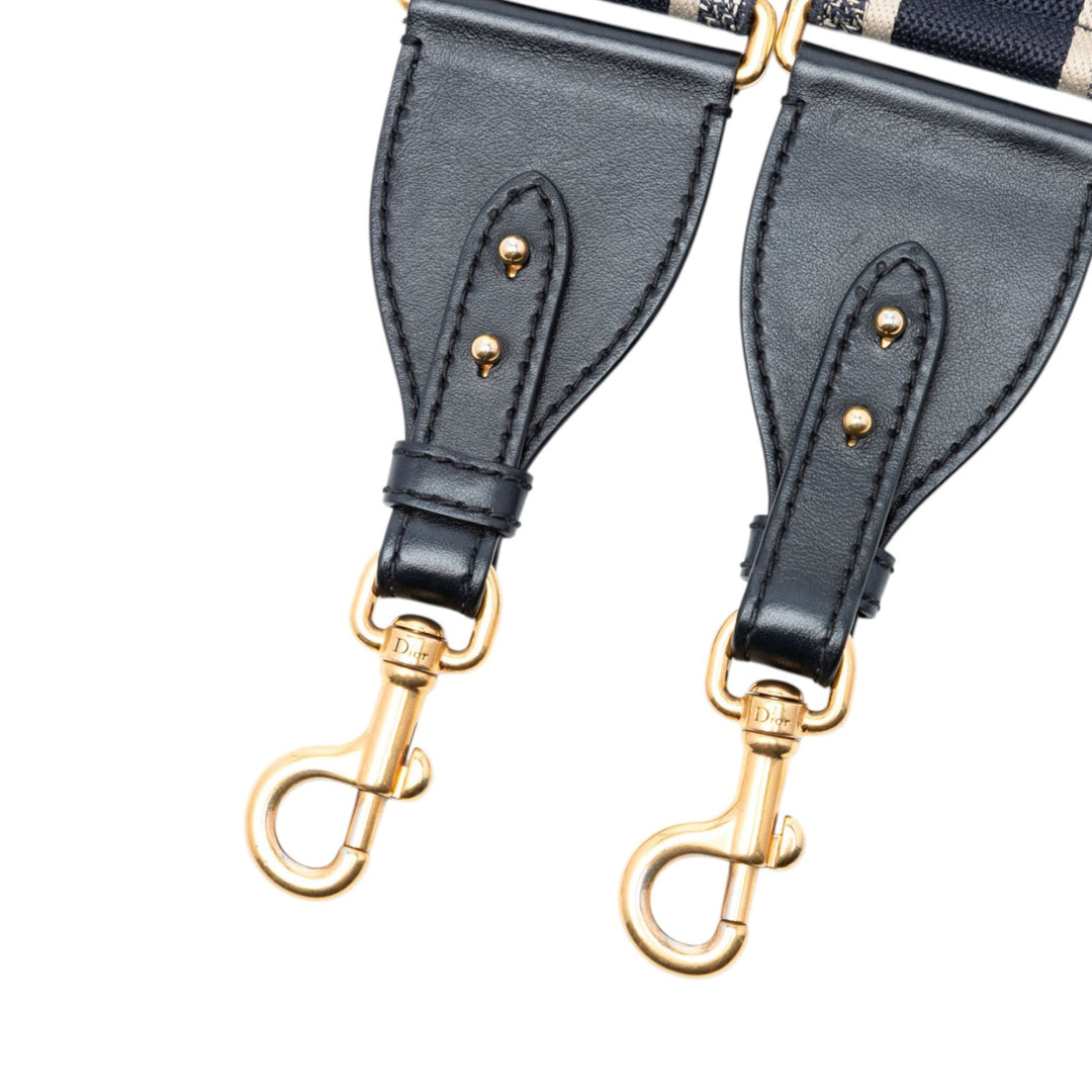 Dior brodé Toile Sac Strap