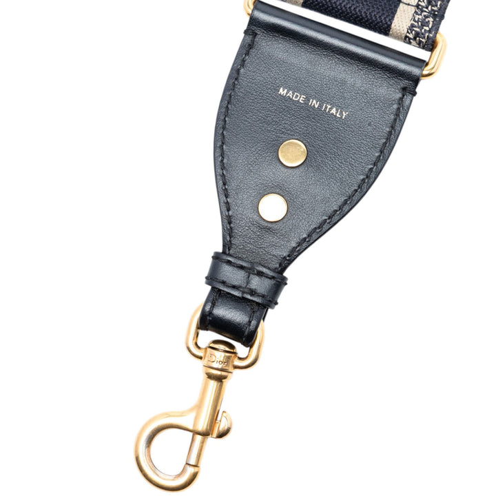 Dior brodé Toile Sac Strap