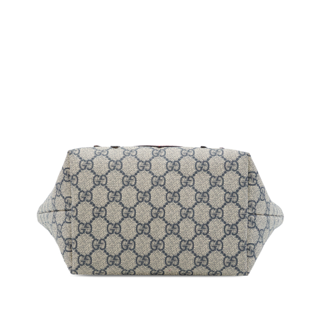 Gucci Cabas Kids Crab Heart GG Supreme Beige – vue 3 – GABY PARIS