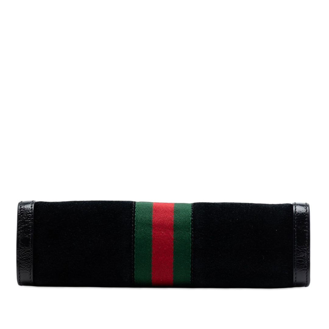 Gucci Small Daim Web Ophidia Chain Sac porté croisé