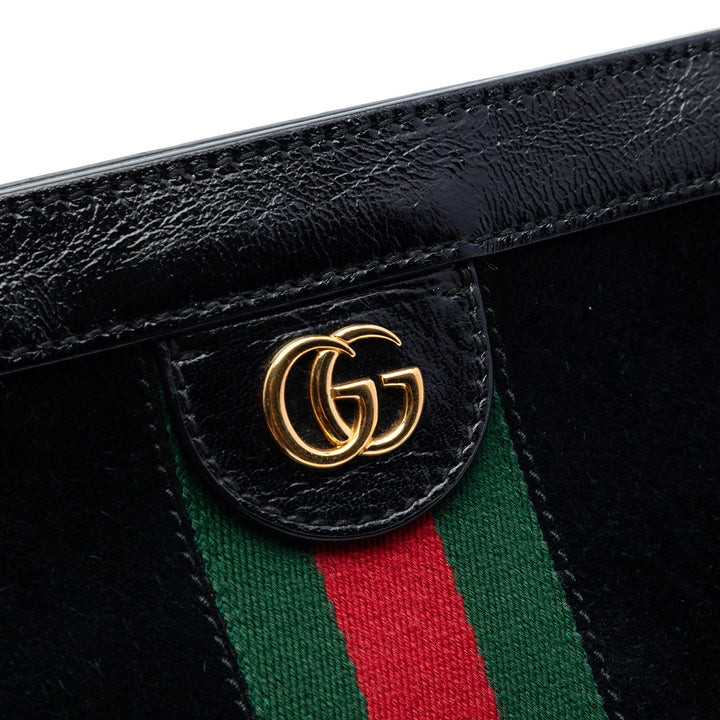 Gucci Small Daim Web Ophidia Chain Sac porté croisé