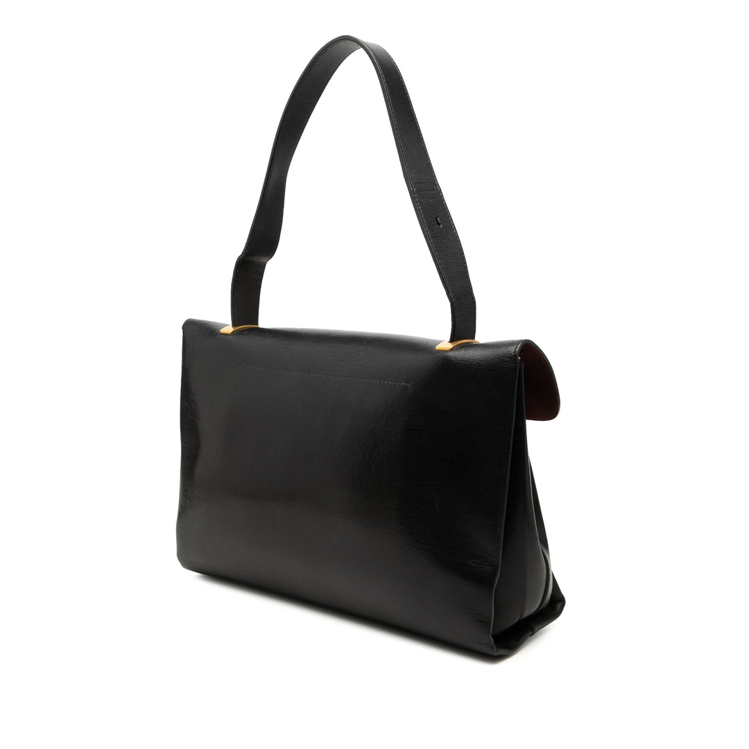 Valentino VBague sac à Moyen Cuir de veau lisse Noir