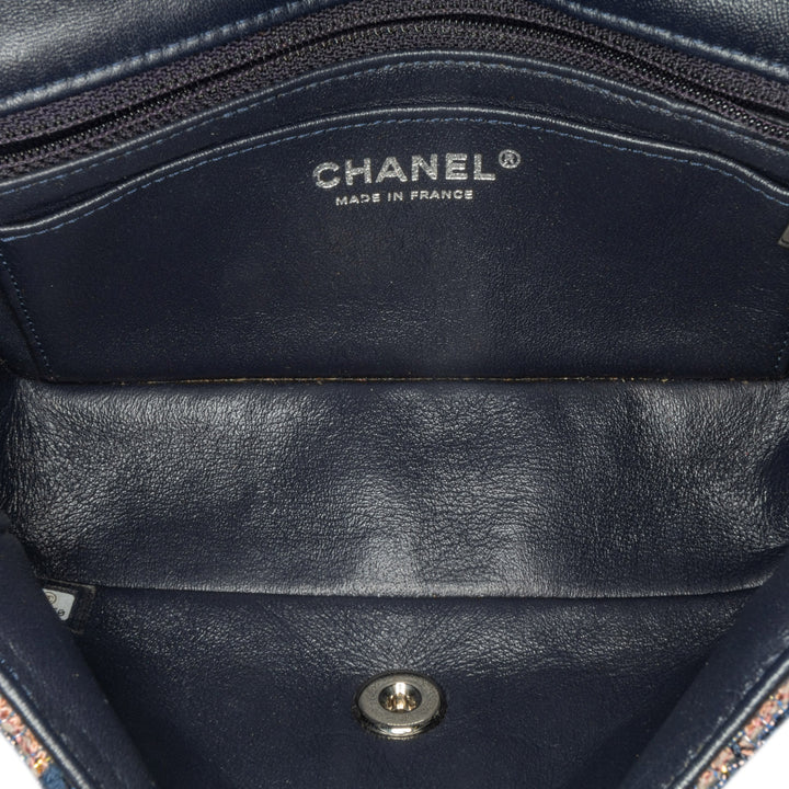 Chanel Mini Rectangular Classic Tweed Flap Vert – GABY PARIS Authentique