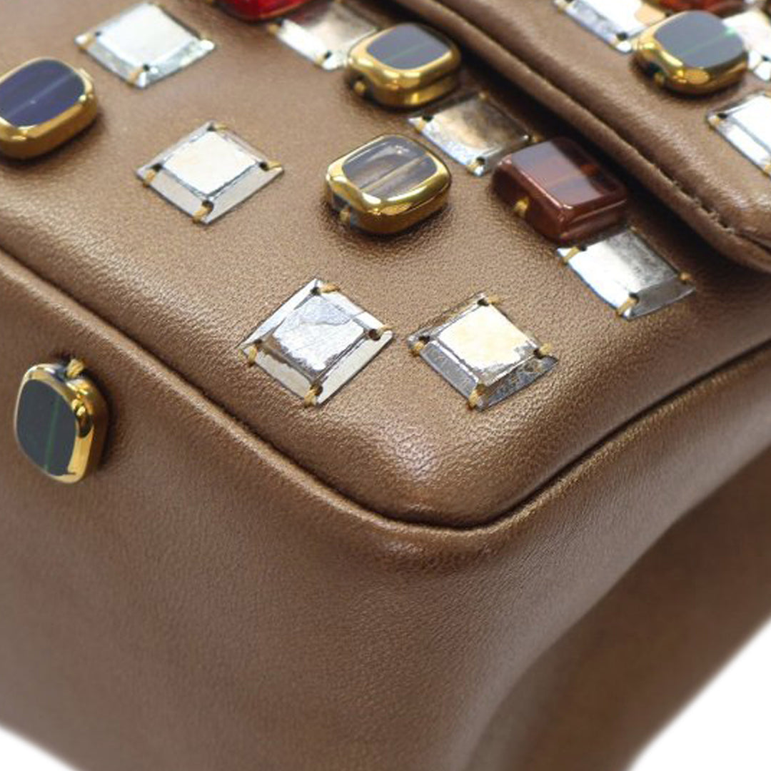 Chanel Paris Byzance Gripoix Bijoux Reissue 2.55 Cuir de veau Simple rabat 225