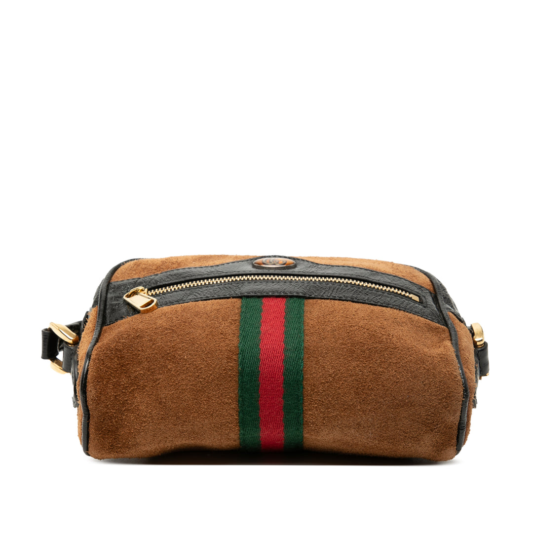 Gucci Mini Daim Web Ophidia Sac porté croisé