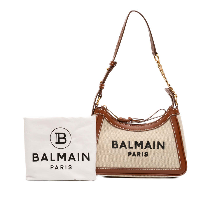 Balmain Toile B Army Logo Sac bandoulière