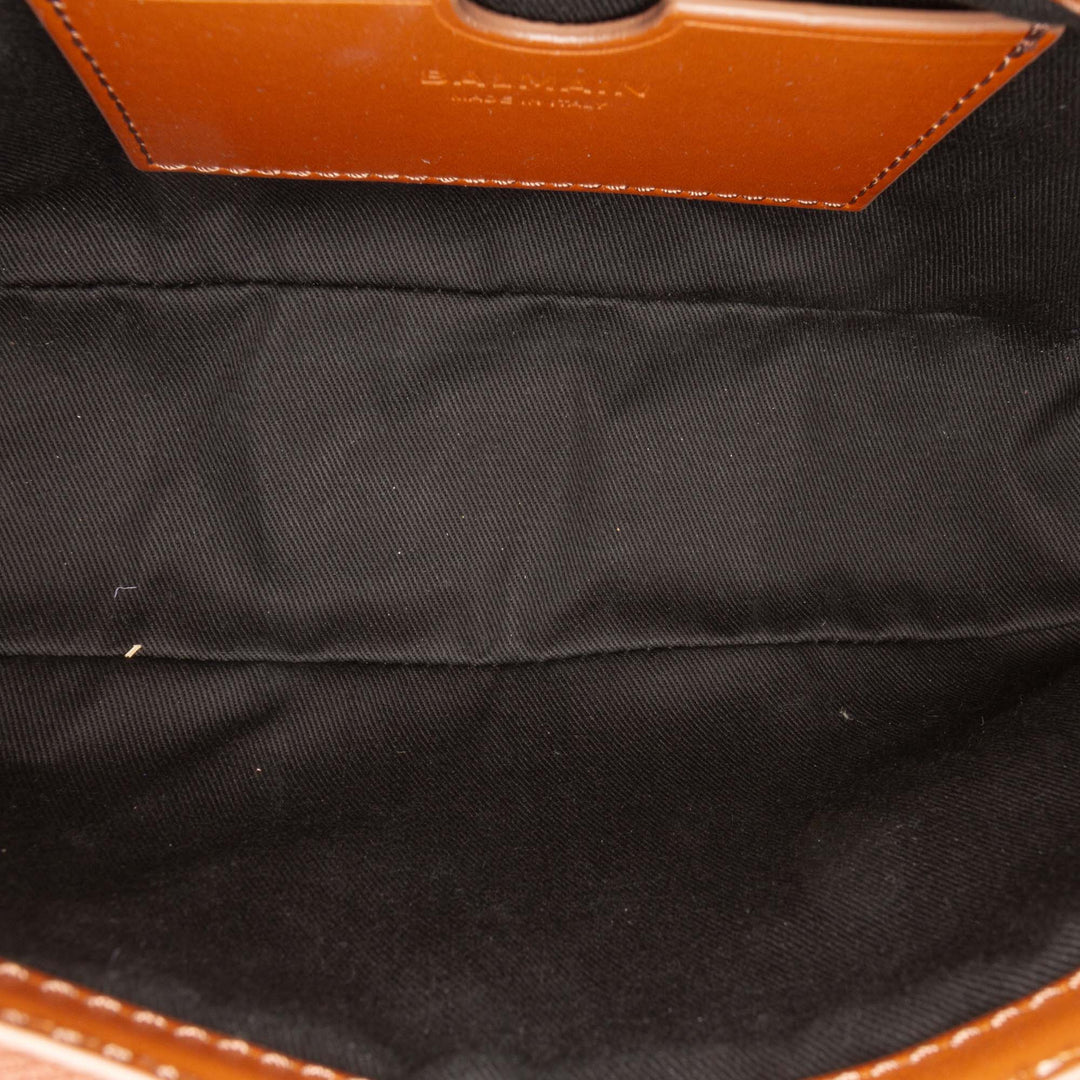Balmain Toile B Army Logo Sac bandoulière