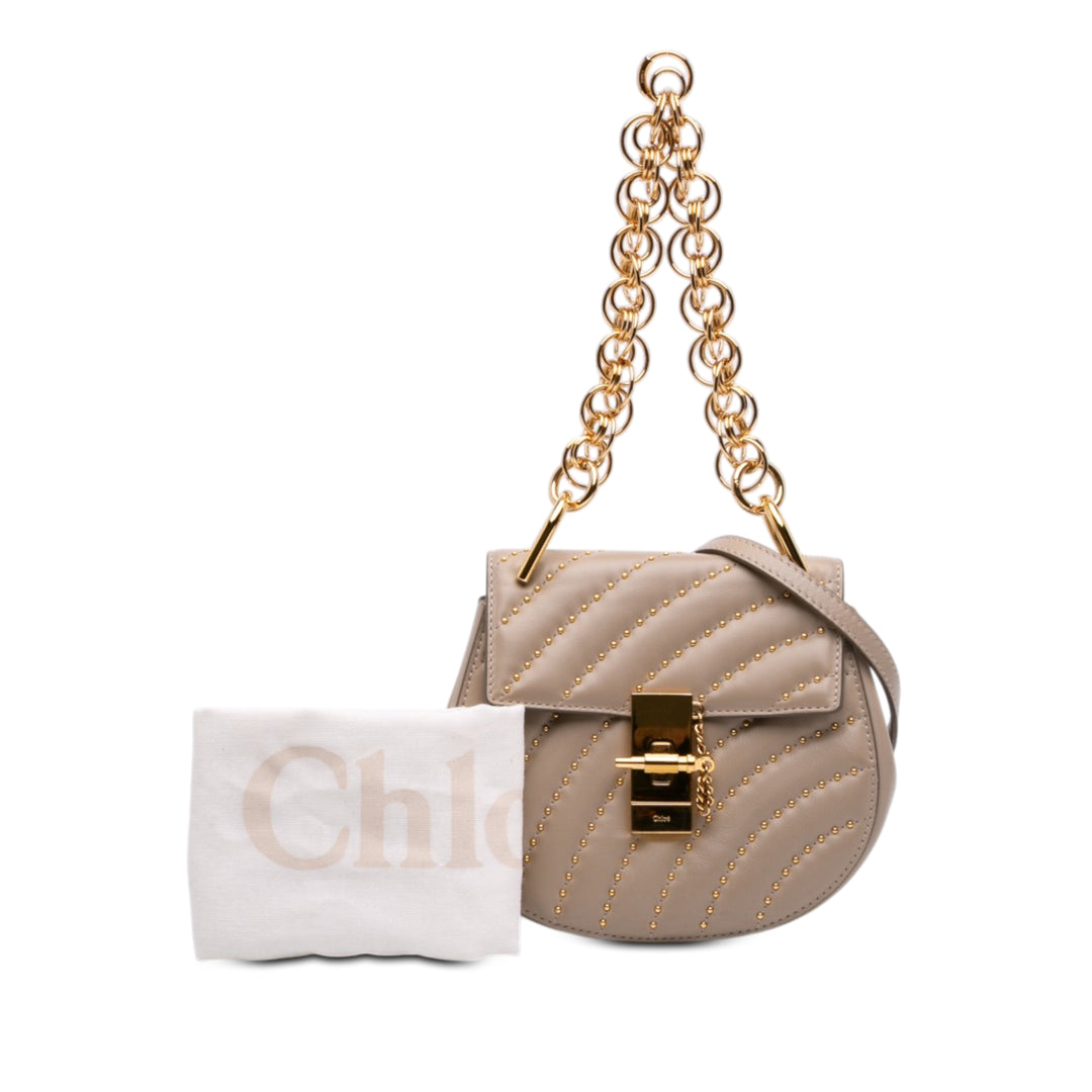 Chloé Mini clouté Cuir Drew Bijou Sac