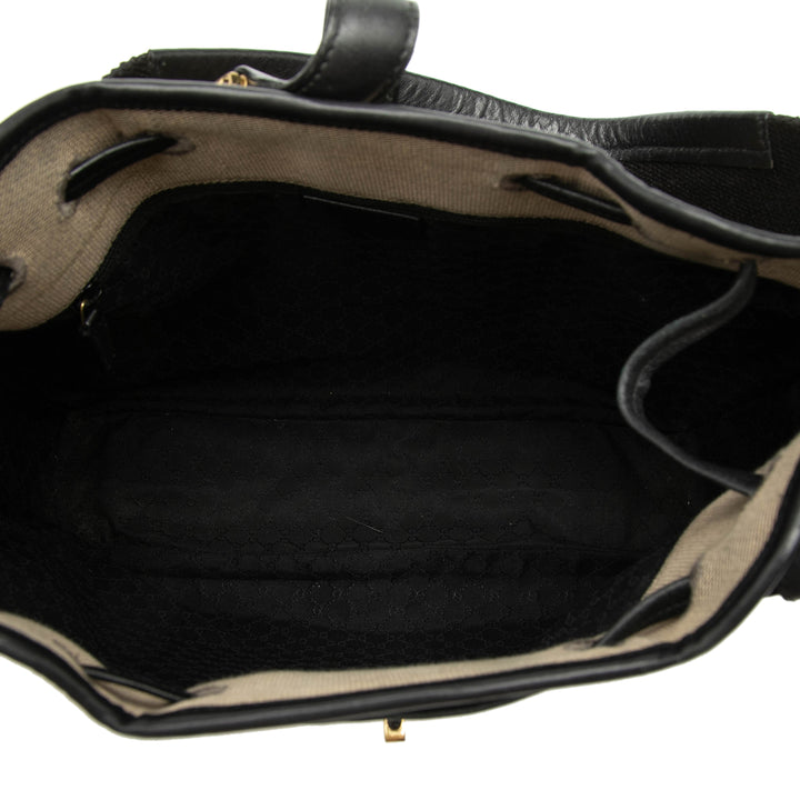 Sac à cordon Noir