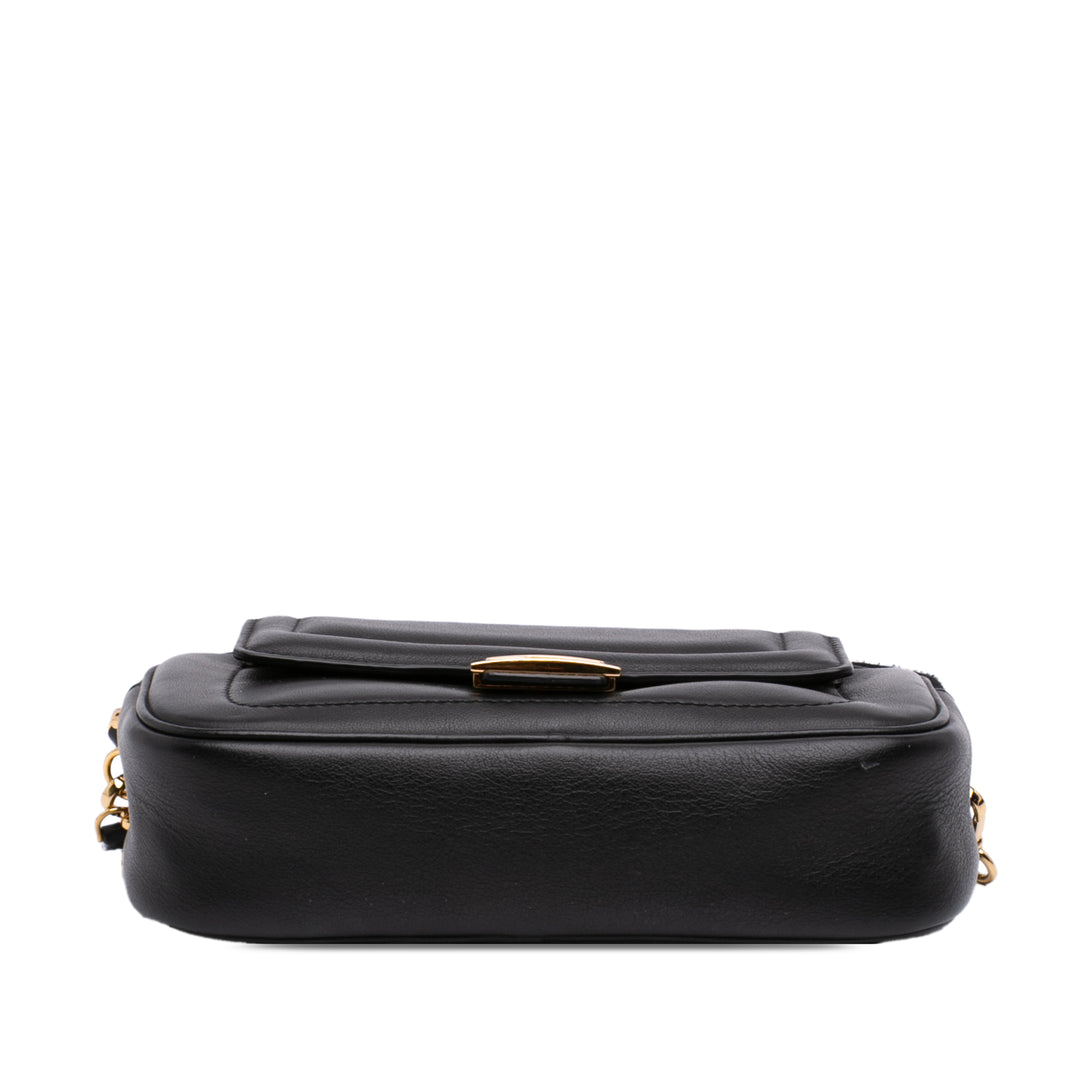 Fendi Cuir Easy 2 Baguette Sac porté croisé