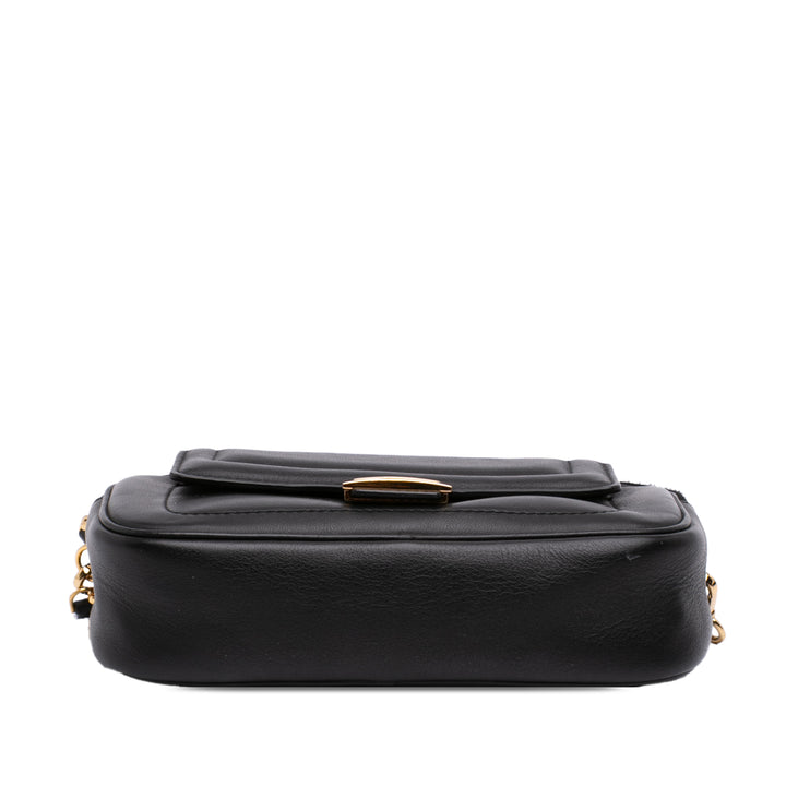 Fendi Cuir Easy 2 Baguette Sac porté croisé
