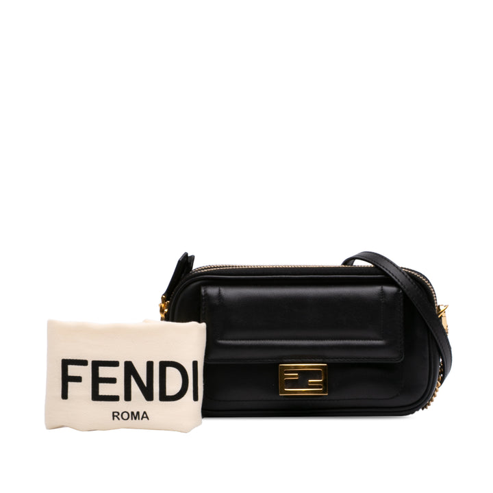 Fendi Cuir Easy 2 Baguette Sac porté croisé