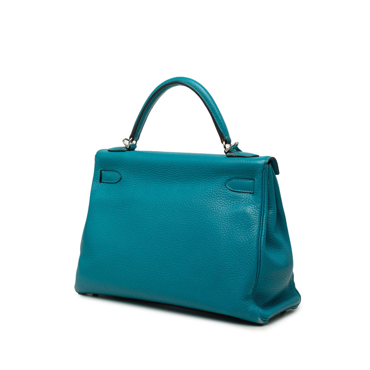 Hermès Kelly II Retourne 32 Cuir Clémence