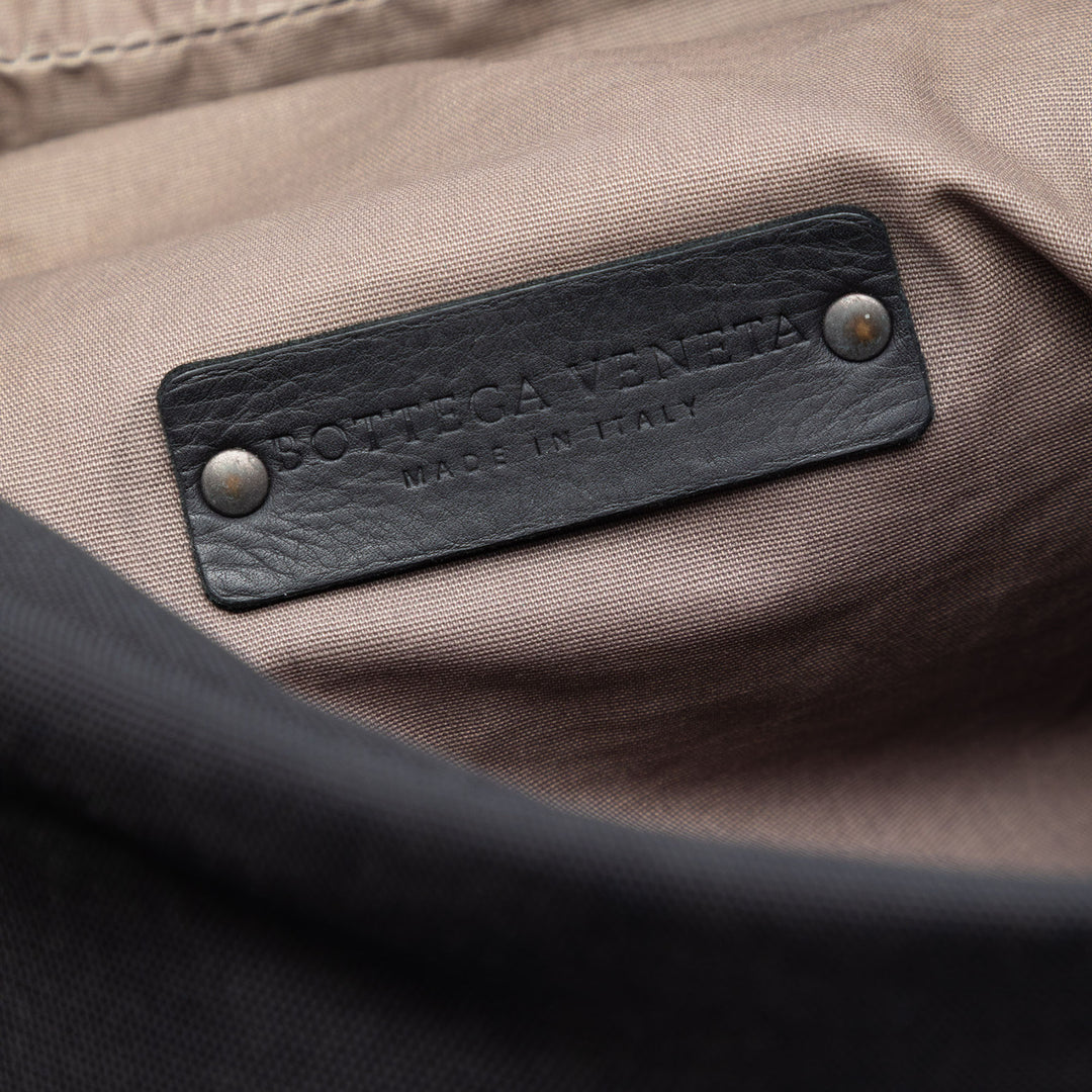 Bottega Veneta Nappa Intrecciato à finitions Toile Messenger Sac