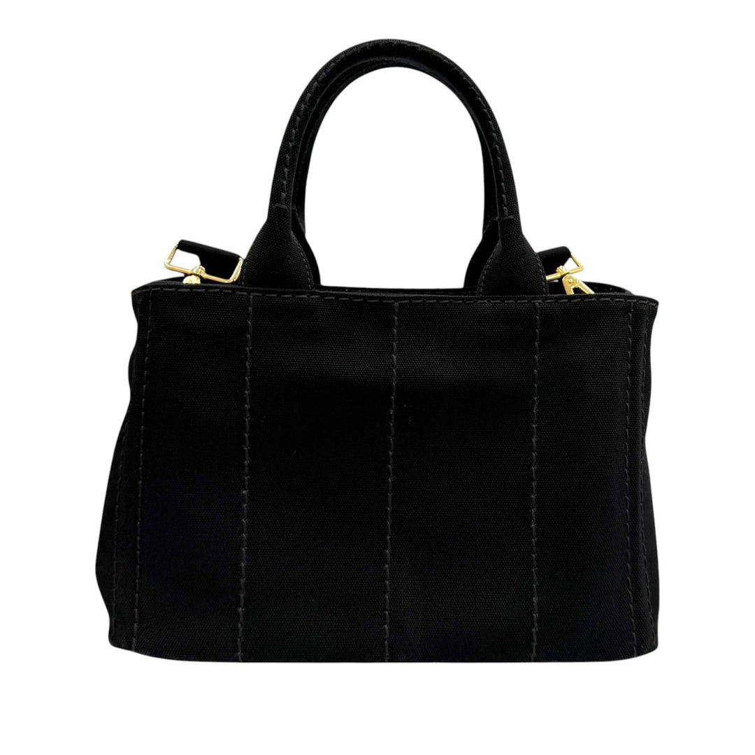 Canapa Logo Cabas Petit Noir